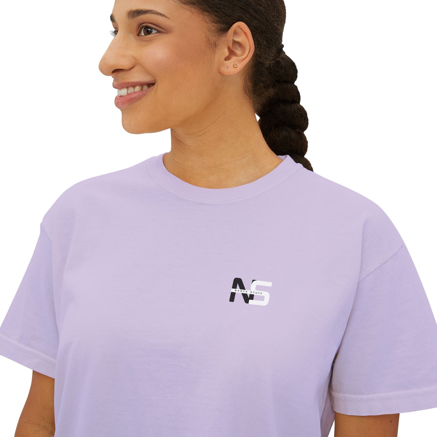 Women's Boxy Tee - Naofastuff Logo
