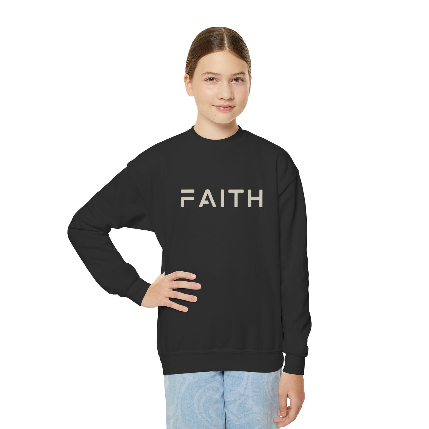 Faith Youth Crewneck Sweatshirt