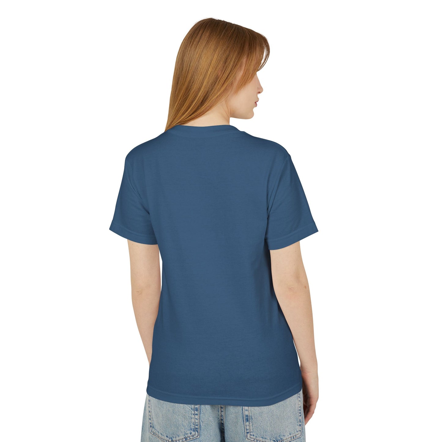 Women's Heavyweight Cotton Tee - Slate - Zero Graphics