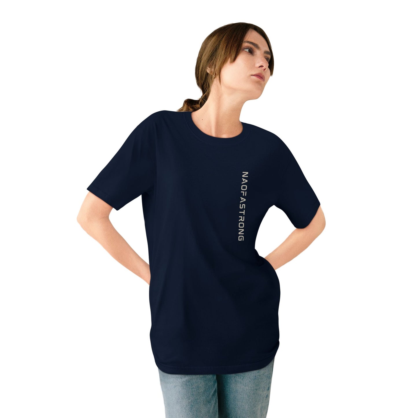 NAOFASTRONG Motivational Organic T-shirt