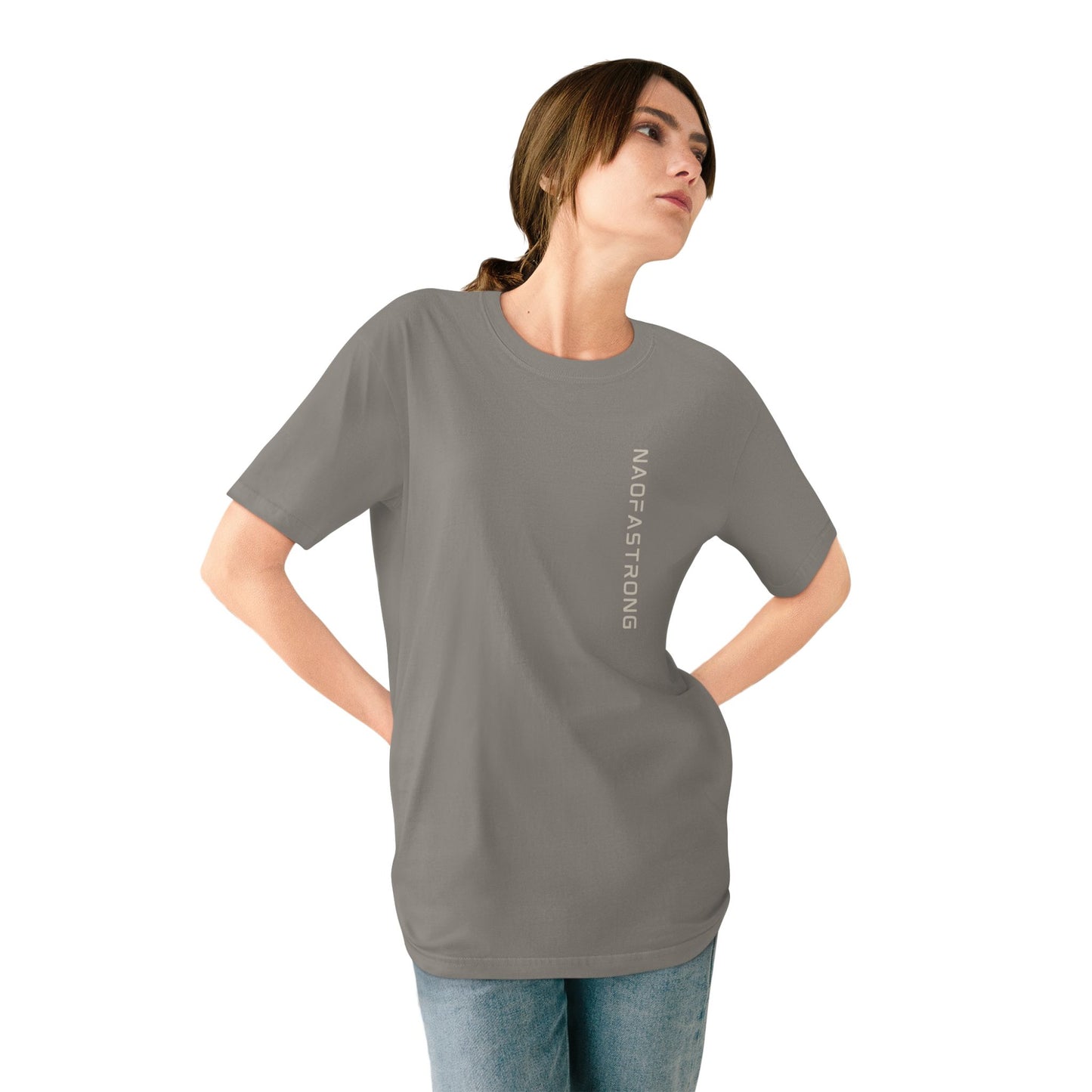 NAOFASTRONG Motivational Organic T-shirt