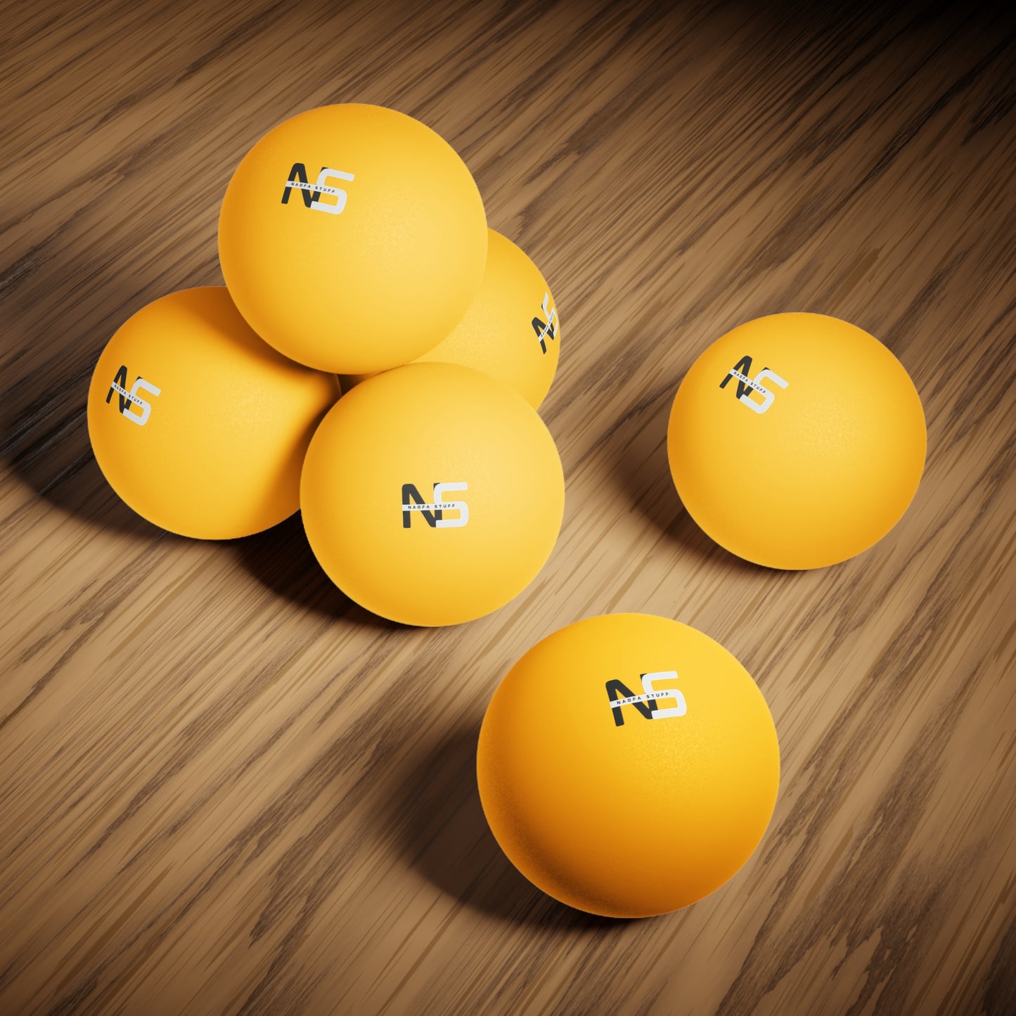 Naofastuff Ping Pong Balls, 6 Pack for Party Games, Sports Events