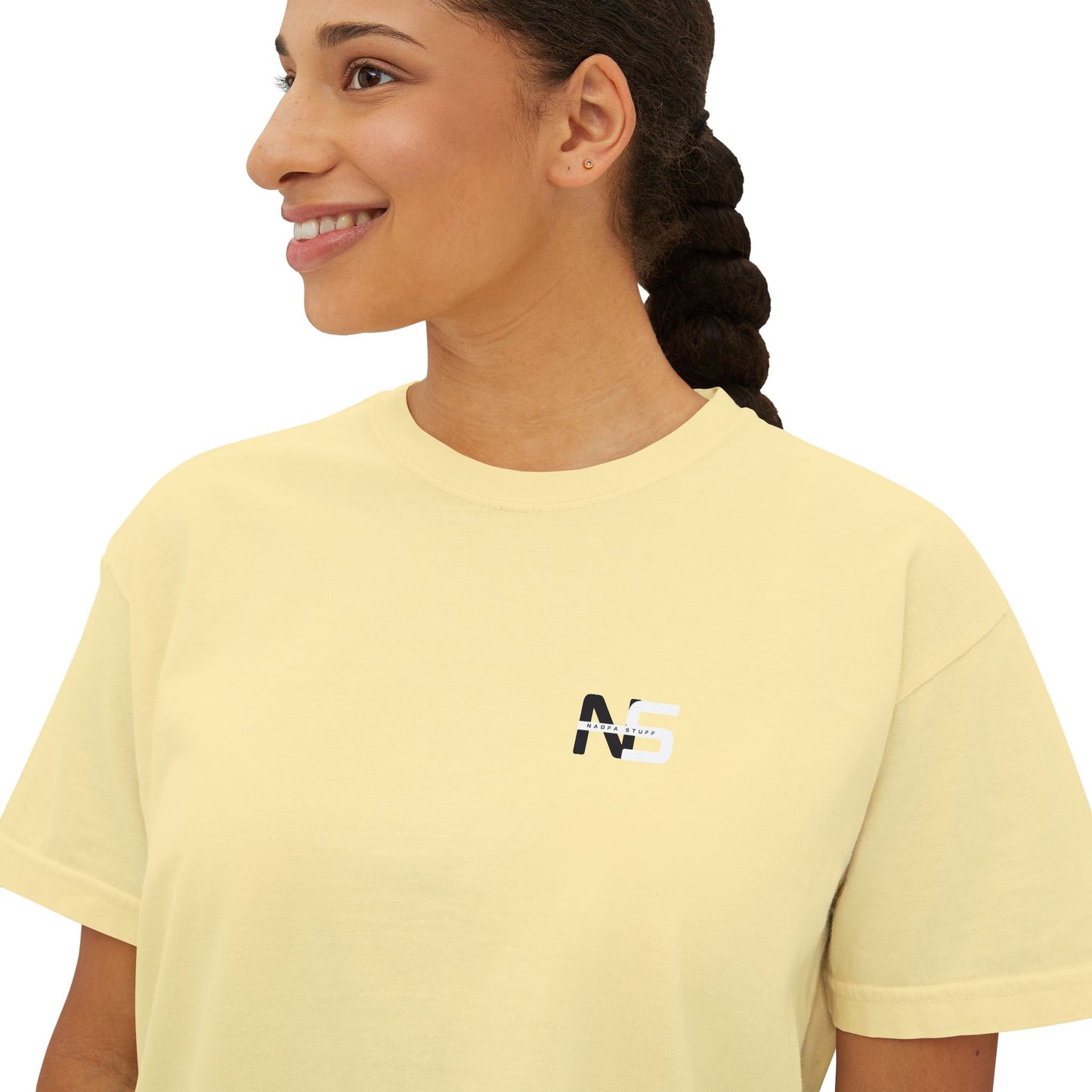 Women's Boxy Tee - Naofastuff Logo