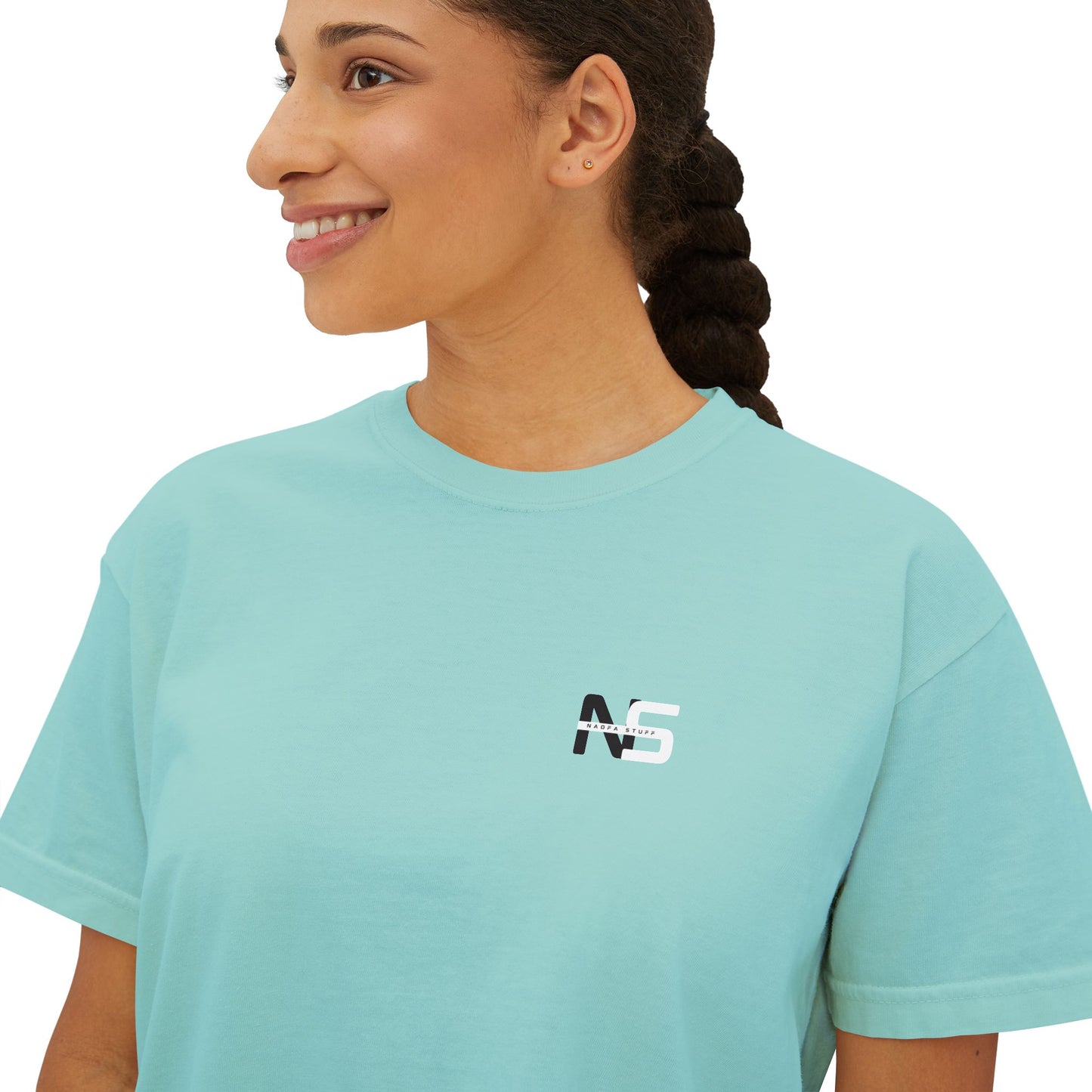 Women's Boxy Tee - Naofastuff Logo