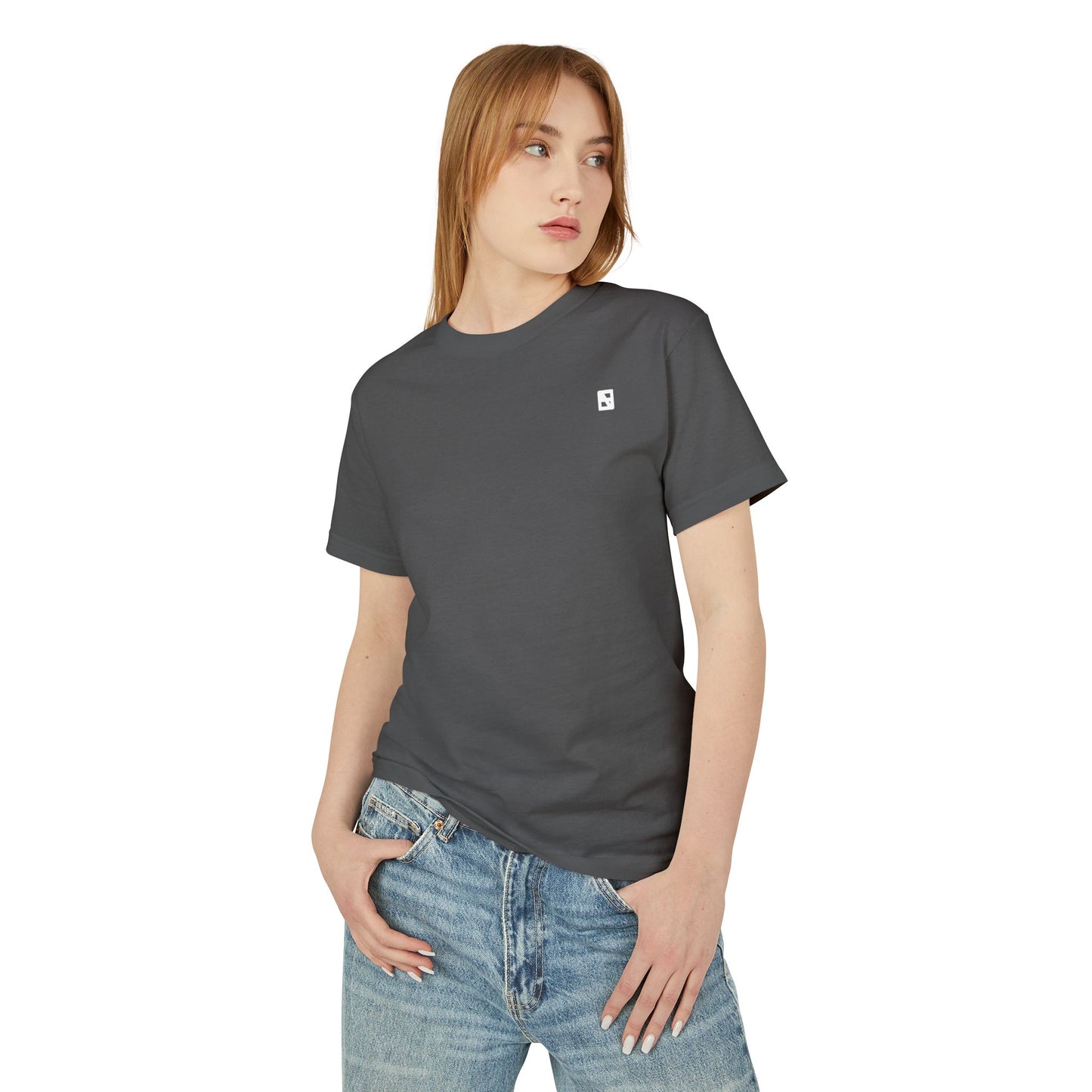 Women's Relaxed Heavyweight Cotton Tee - Slate
