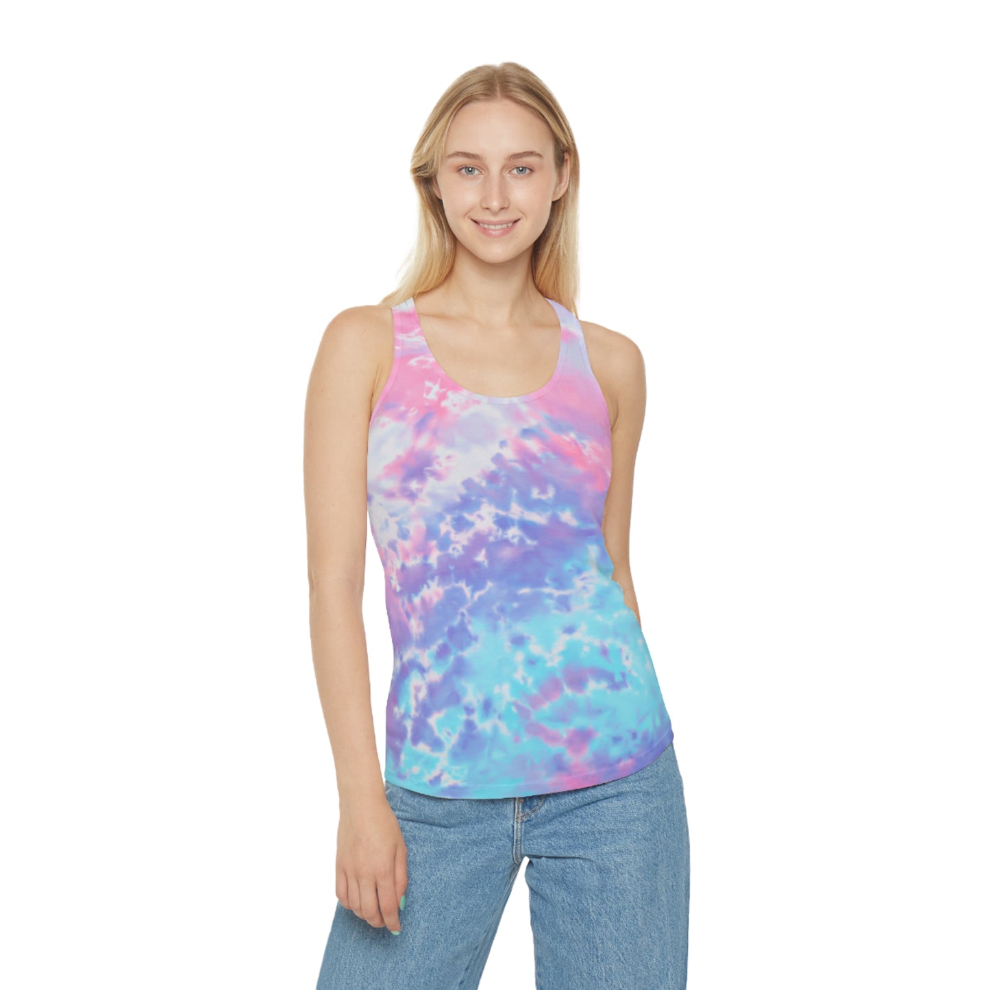 Chill Vibes Women's Tie Dye Tank Top - Brave