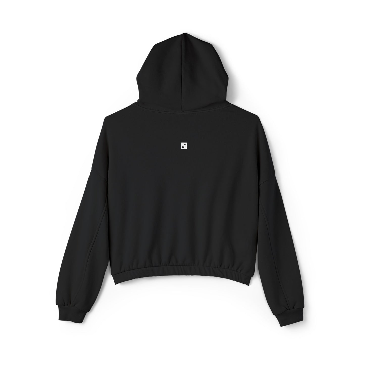 Cozy Women's Cinched Bottom Hoodie - Onyx