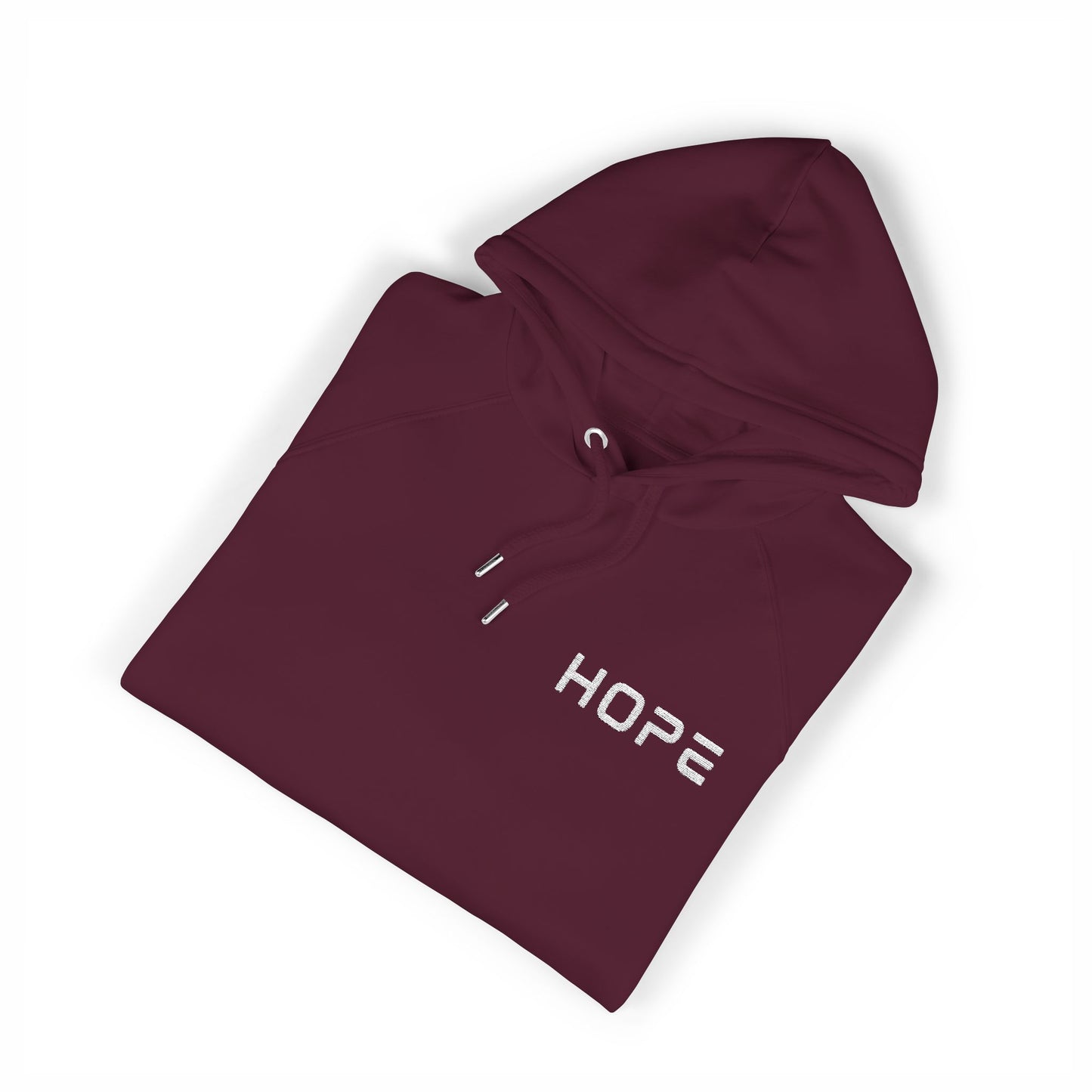 Hope Women's Ultimate Eco Raglan Hoodie, Embroidered