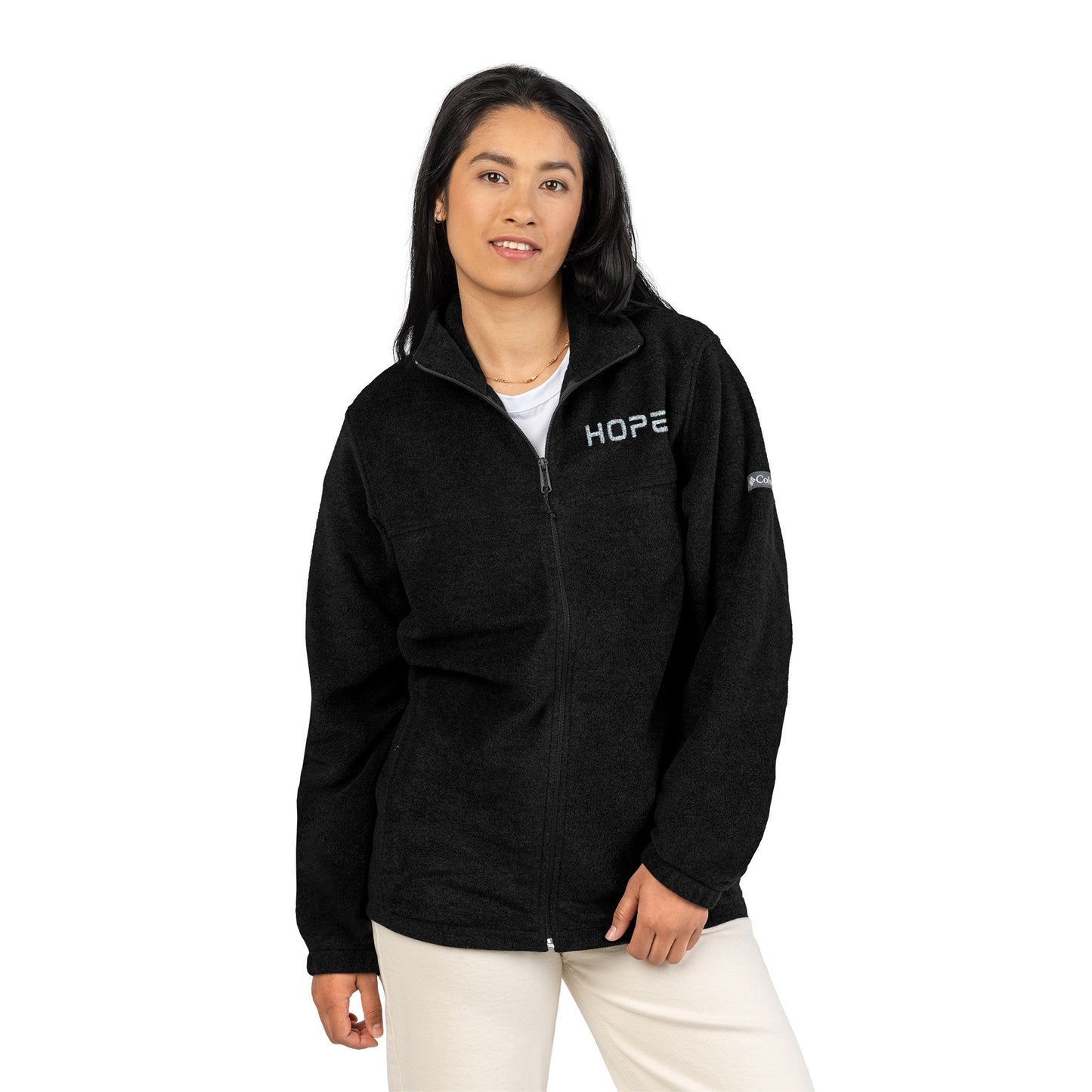 Women's Embroidered Fleece Jacket