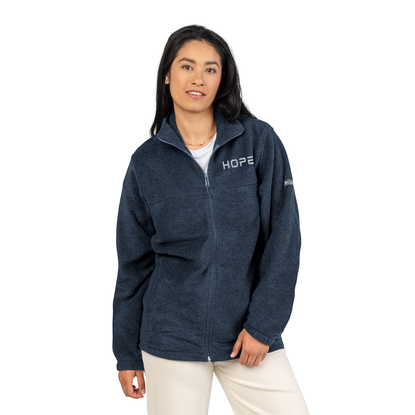 Women's Embroidered Fleece Jacket