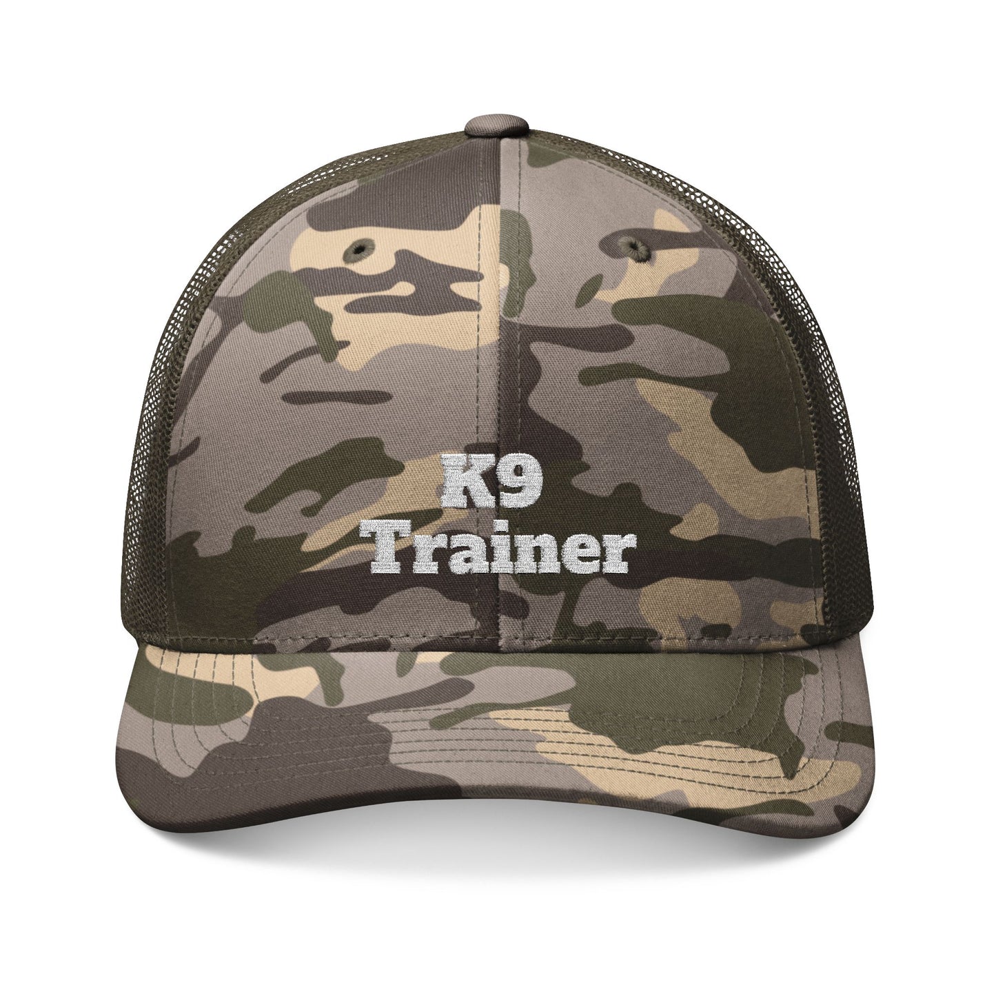 Embroidered Camo K9 Trainer Statement