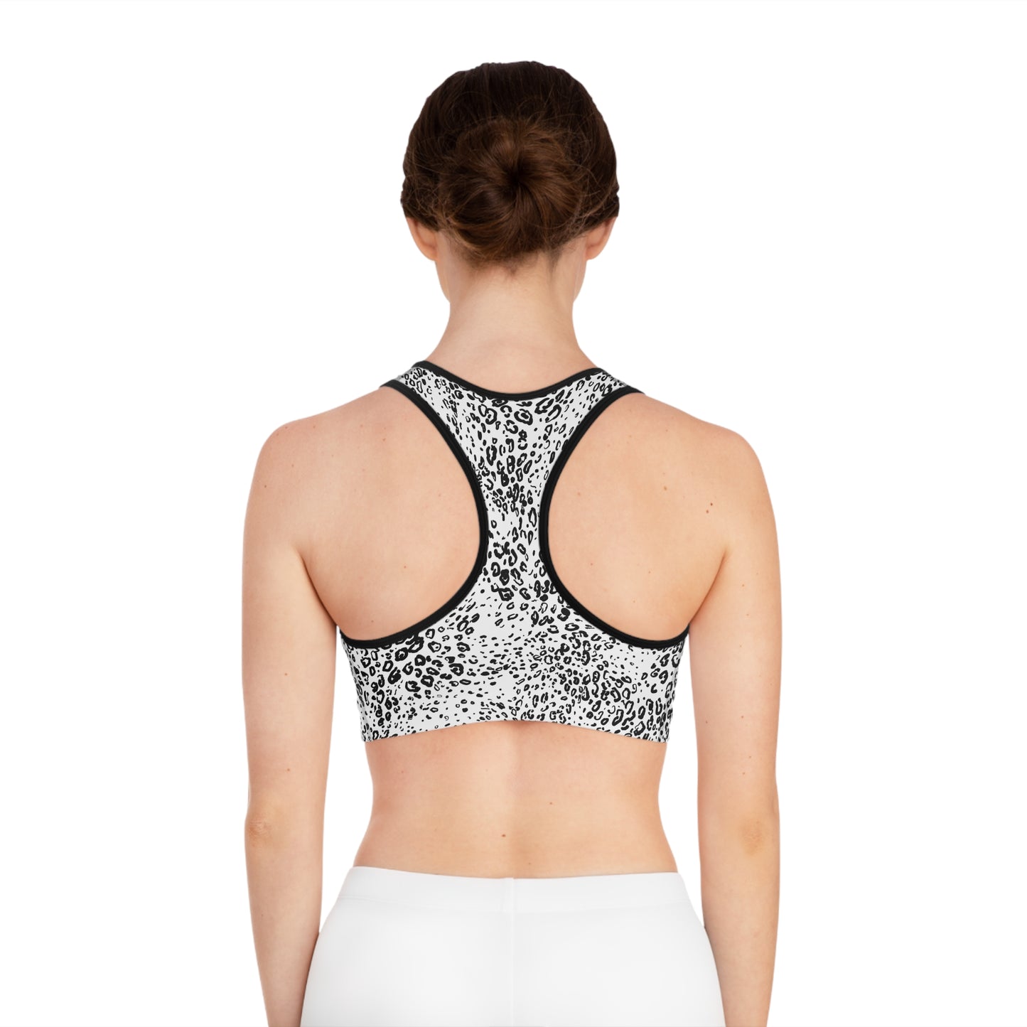 Leopard Print Sports Top | Stylish Athletic Wear