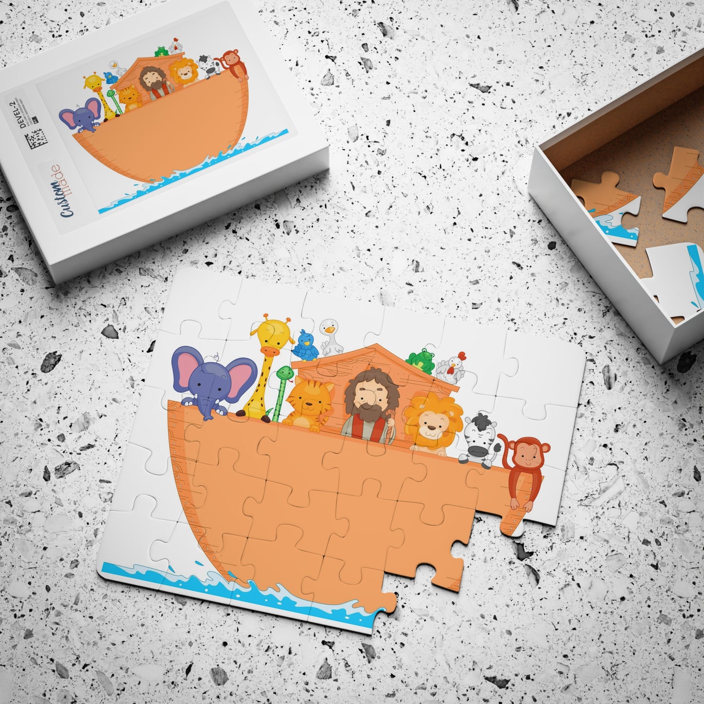 Naofastuff Learn 'n' Play - Noah's Ark Kids' Playtime Puzzle