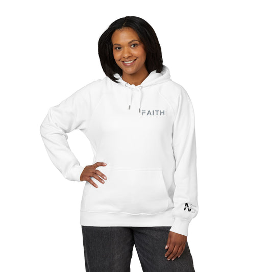 Faith Embroidered Women's Eco Hoodie | Comfort Wear
