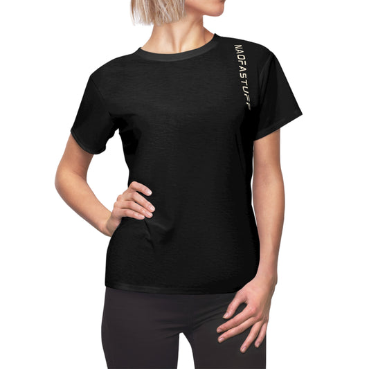 Stylish Tee for Women - NaofaStuff Design (Onyx)