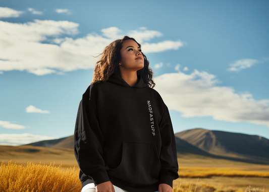 Women's Onyx Hooded Sweatshirt - NaofaStuff Design