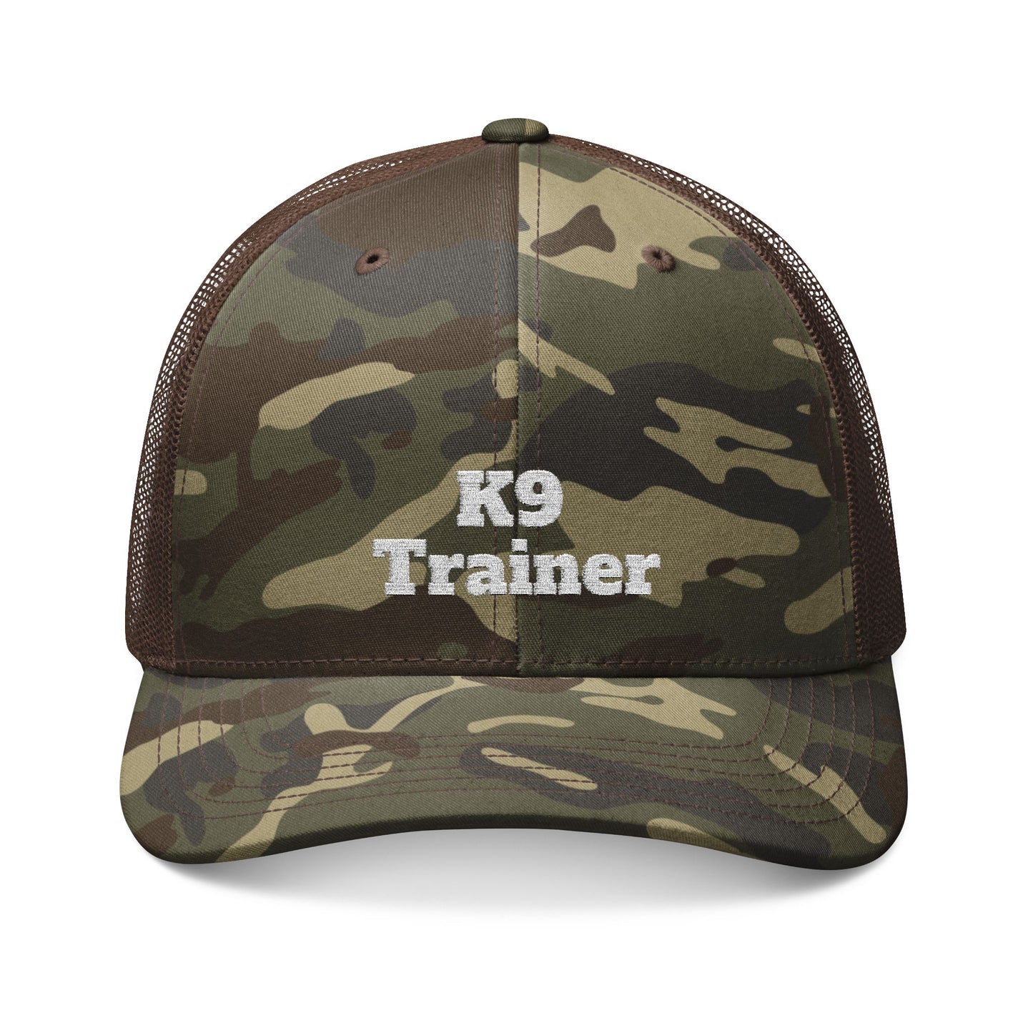 Embroidered Camo K9 Trainer Statement