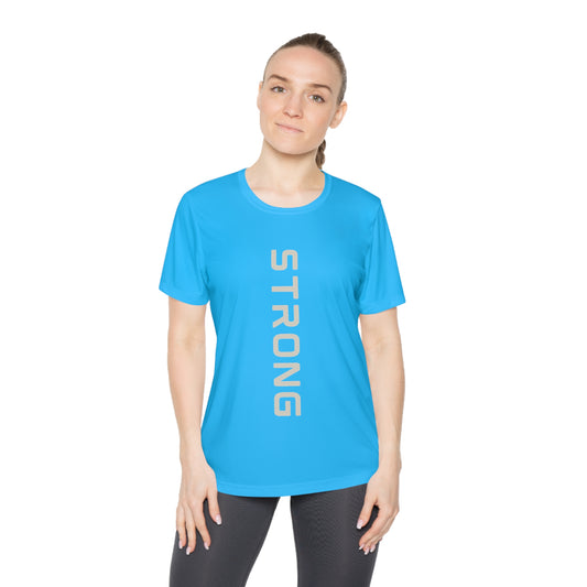 Ladies Strong Competitor Tee - Strong Motif