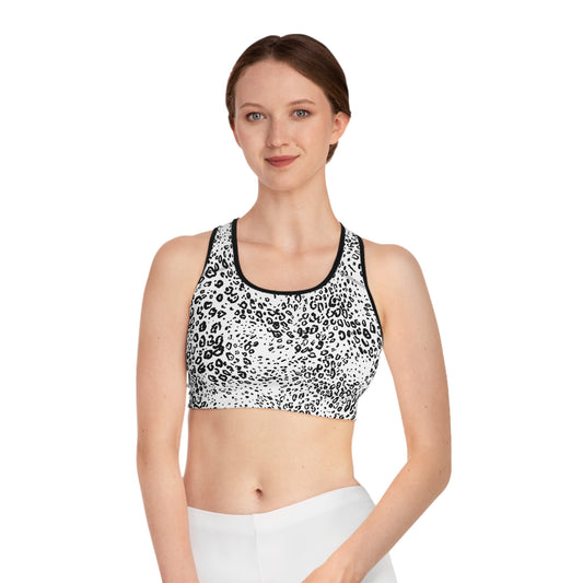 Leopard Print Sports Top | Stylish Athletic Wear